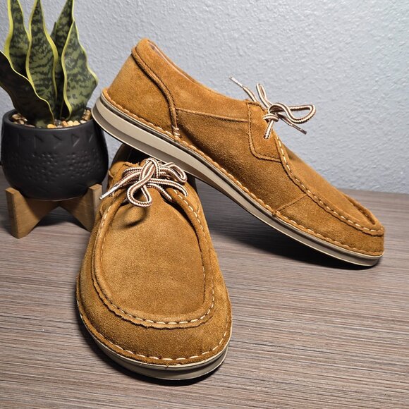 NEW!!! Birkenstock Pasadena Nut Suede Lace-Up Shoes: Size – 13/46 Men - Picture 2 of 11